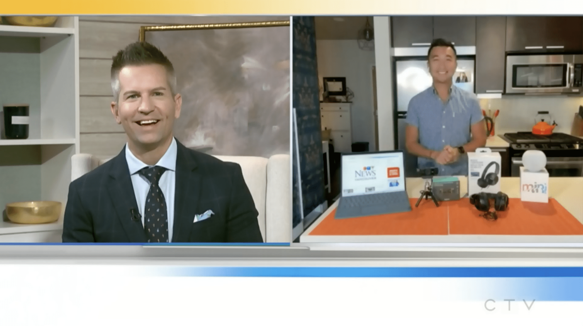 Back to school tech CTV Morning Live Edmonton Winston Sih Media